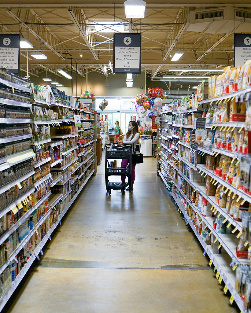 Kayla Riel shops